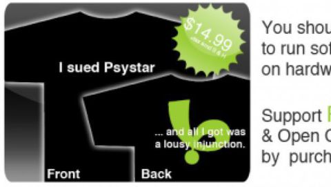 Psystar fa satira sulla causa contro Apple con una maglietta