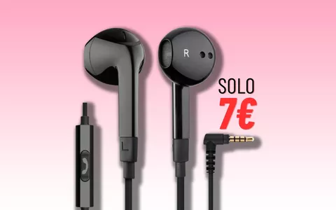 INCREDIBILE: solo 7€ per le cuffiette con microfono per Apple e non solo!