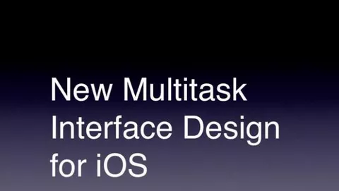 Il multitasking di iOS in un concept video