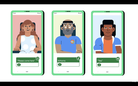Google, un'app migliora l'accessibilità del telefono con il volto