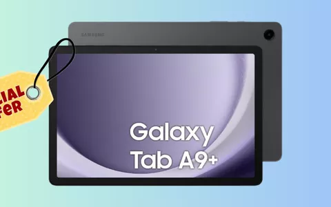 Samsung Galaxy Tab A9+ SCONTATISSIMO AL 37%: oggi risparmi PIU' DI 100 EURO