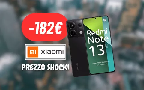 182€ RISPARMIATI sullo Xiaomi Redmi Note 13 Pro: offerta folle su eBay