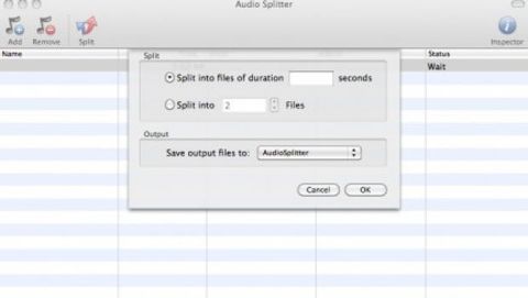 Audio Splitter, dividere grossi file audio in tracce MP3 o AAC