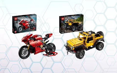 Bundle LEGO Technic Jeep Wrangler + Ducati Panigale in SUPER SCONTO -21%