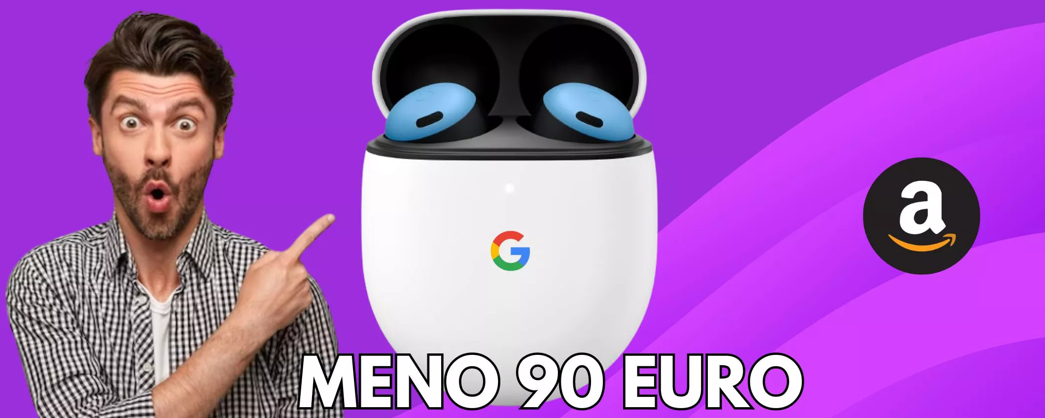 Google Pixel Buds Pro, lo sconto è esagerato! MENO 39 PER CENTO! MENO 90 euro!
