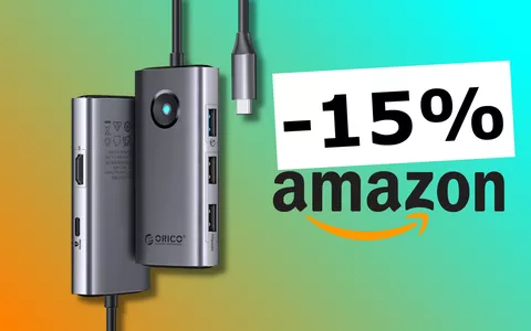 Hub USB-C 5-in-1: tutto quello che ti serve, a soli 13€