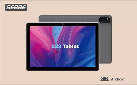 SEBBE S22: Tablet Android 13 10.1'' 12GB RAM+128GB ROM - Recensione e  Funzionalità Dettagliate