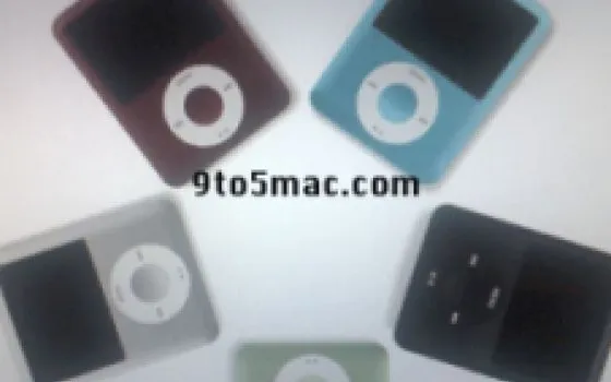 Sono questi i nuovi iPod nano?
