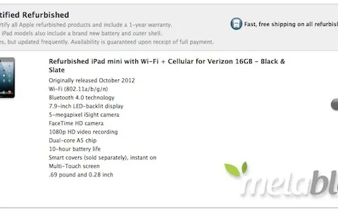 iPad mini ed iPad 4gen ricondizionati su Apple Store