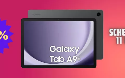 Samsung Galaxy Tab A9+: ecco il prezzo BOMBA di Amazon