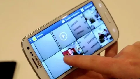 Samsung Galaxy S3, un alone rosa nelle fotografie?