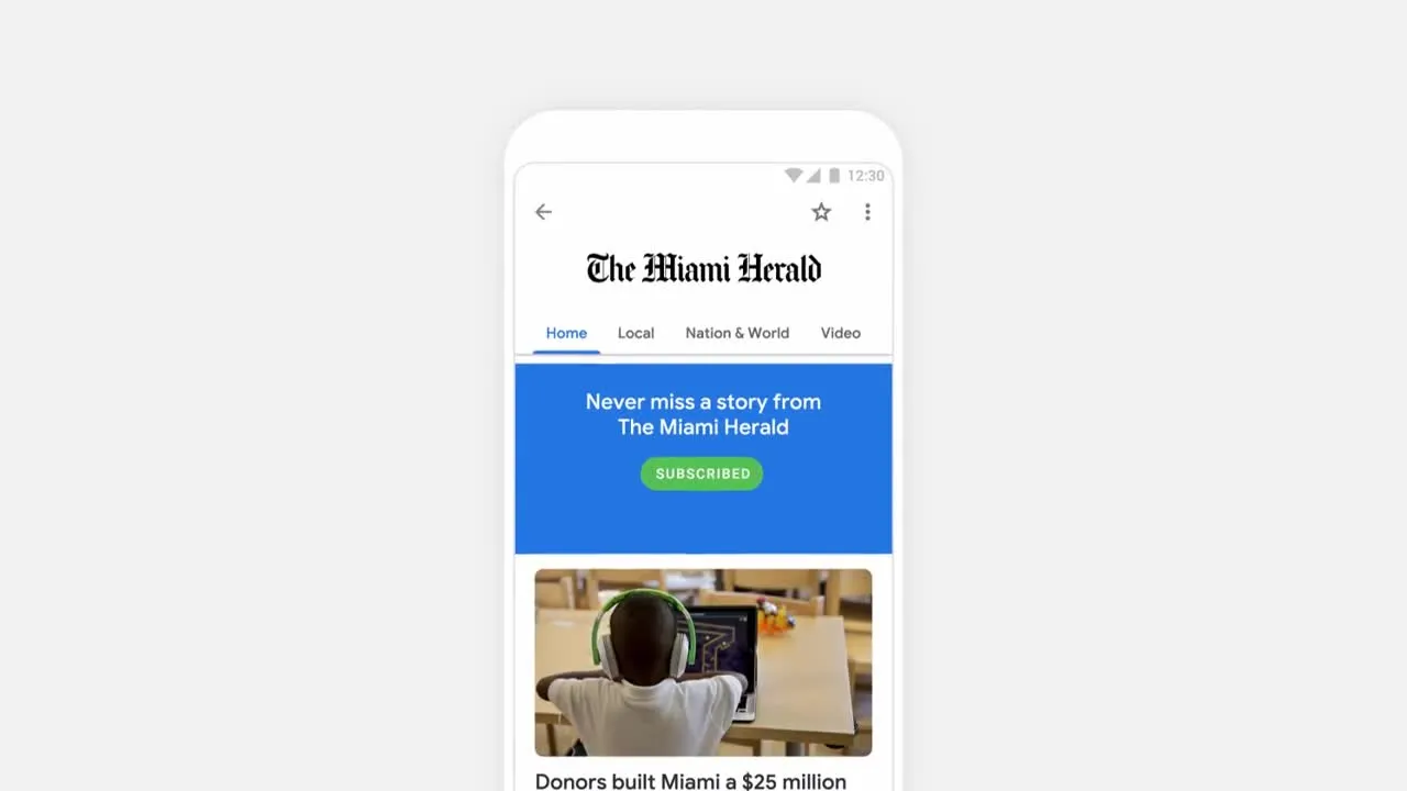 Le novità di Google News