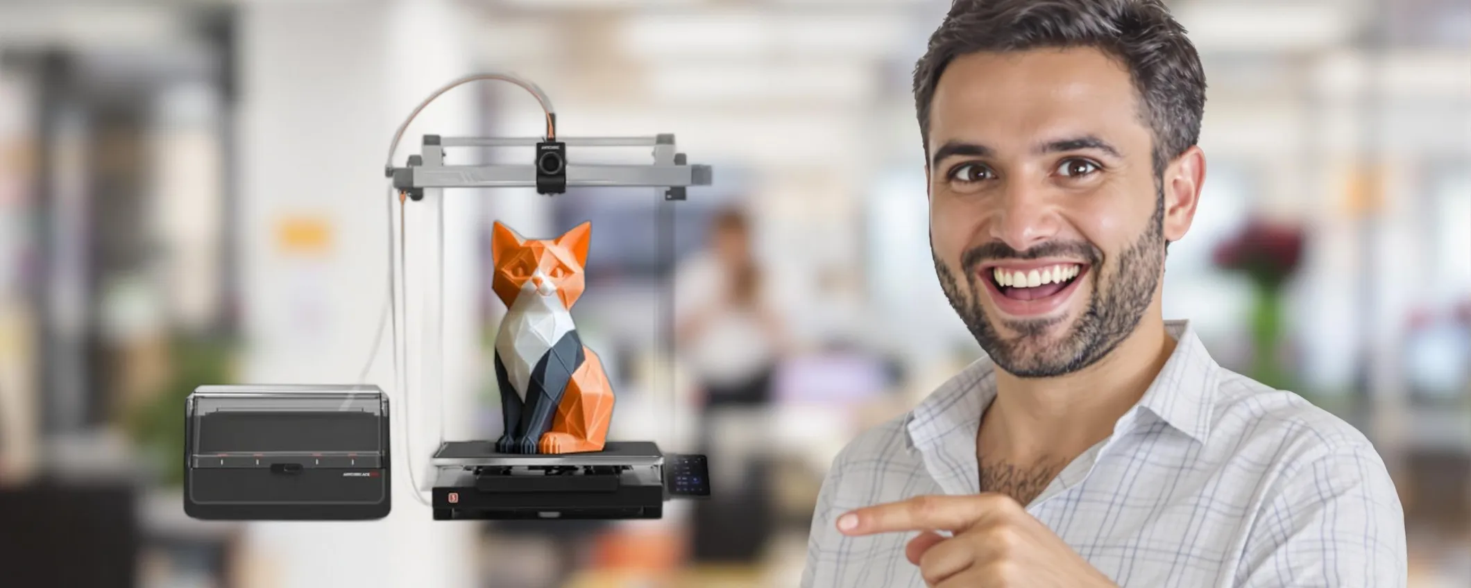 Scatena la tua creatività con questa Stampante 3D: oggi hai più di 300€ di sconto