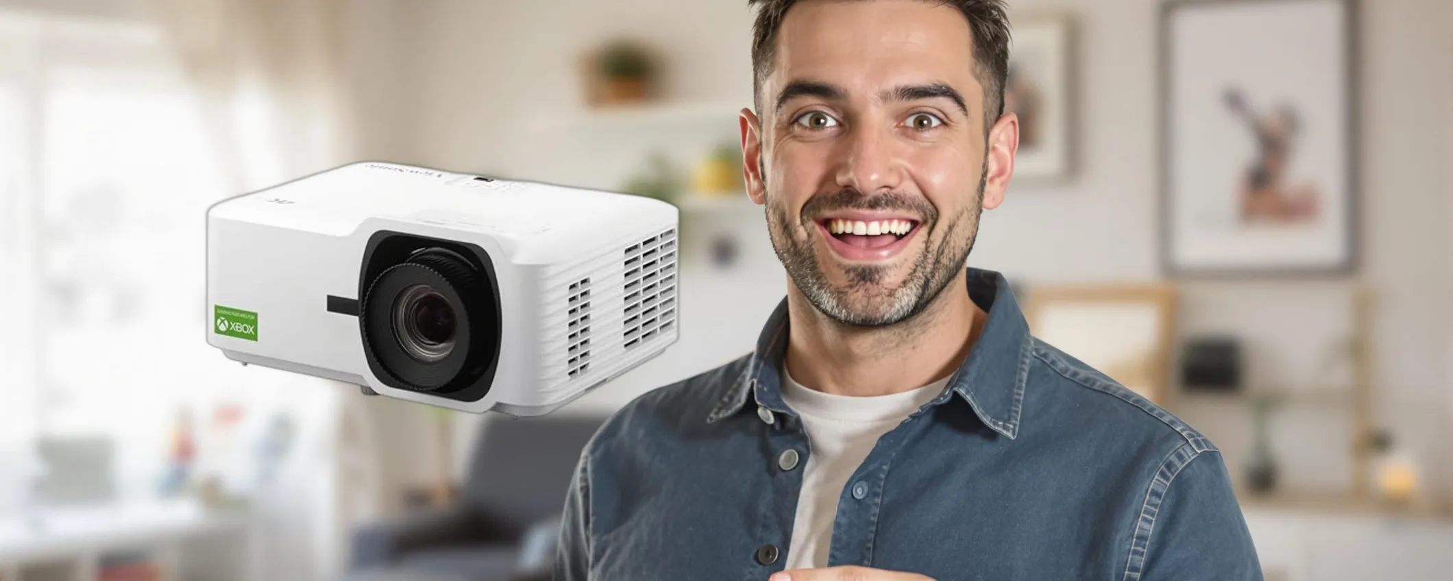 Viewsonic: sconto top sul proiettore 4K con le Offerte di Primavera