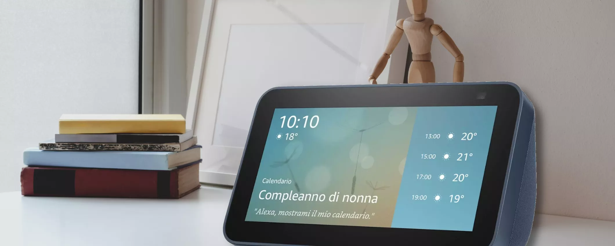 Smart display, Alexa e mille funzioni: l'Echo Show 5 2021 è da non perdere a 44€