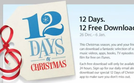 Apple regala 12 download da Santo Stefano alla Befana [aggiornato]