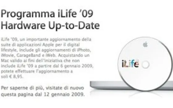 Apple lancia iLife '09 Hardware Up-to-Date