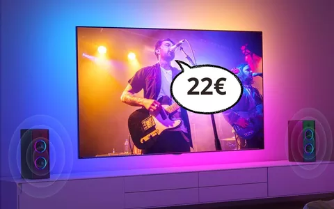 LED retroilluminazione TV in OFFERTA: con soli 22 euro crei l'atmosfera ideale per film, gaming o concerti!