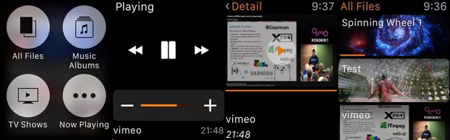 VLC per Apple Watch