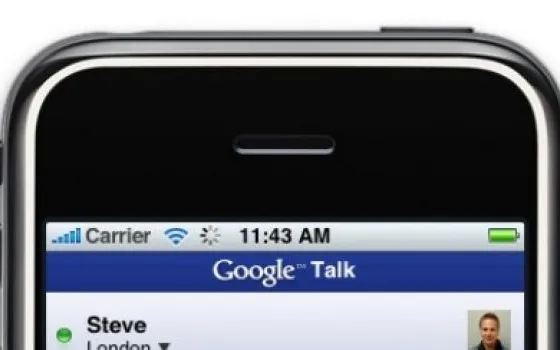 GoogleTalk per iPhone e iPod touch