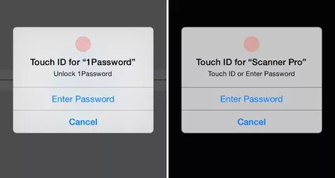 iOS 8:  le 9 app di terze parti che supportano già il Touch ID