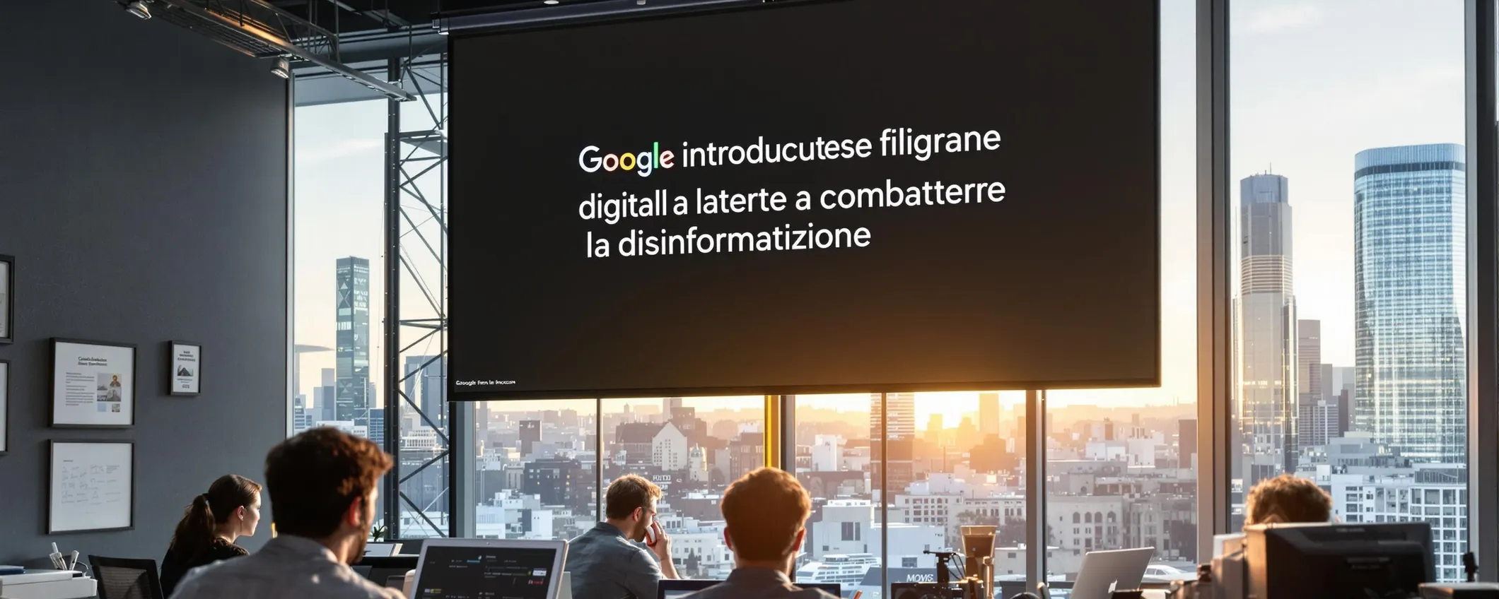 Google introduce filigrane digitali per combattere la disinformazione