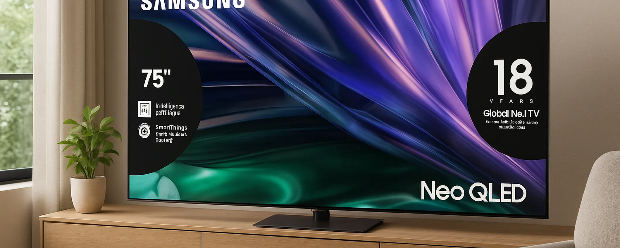 Smart TV Samsung Neo QLED da 75