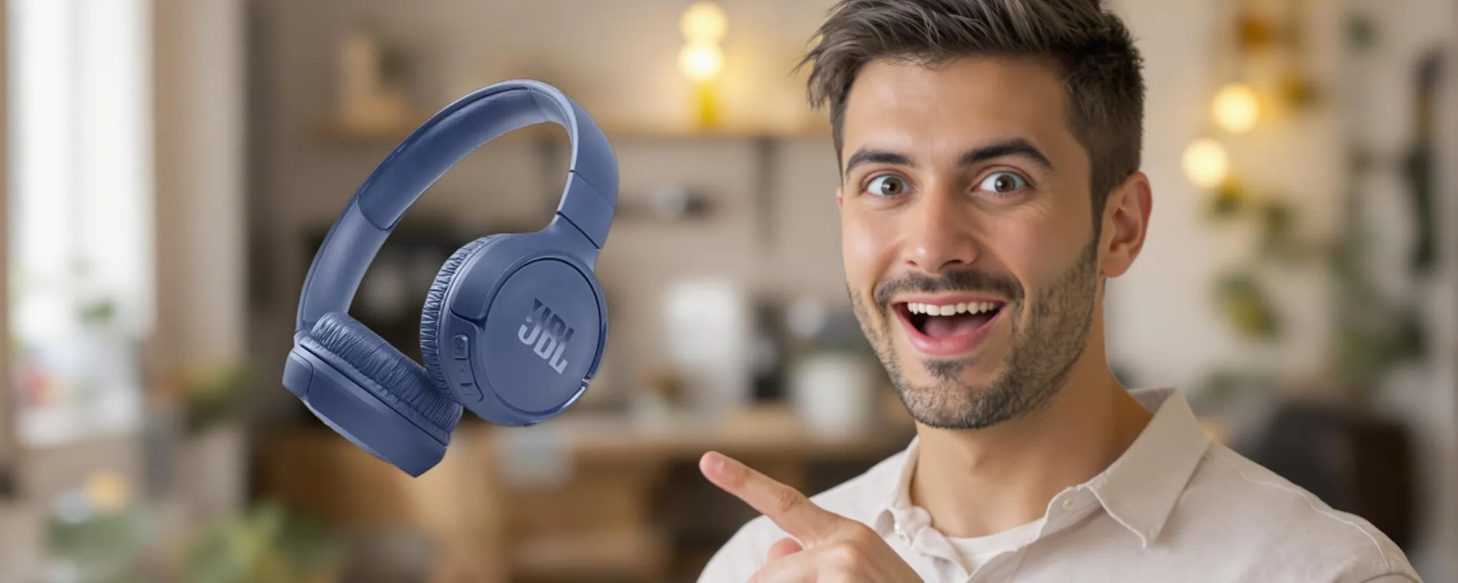 JBL Tune 510BT: qualità audio e comfort con uno sconto incredibile