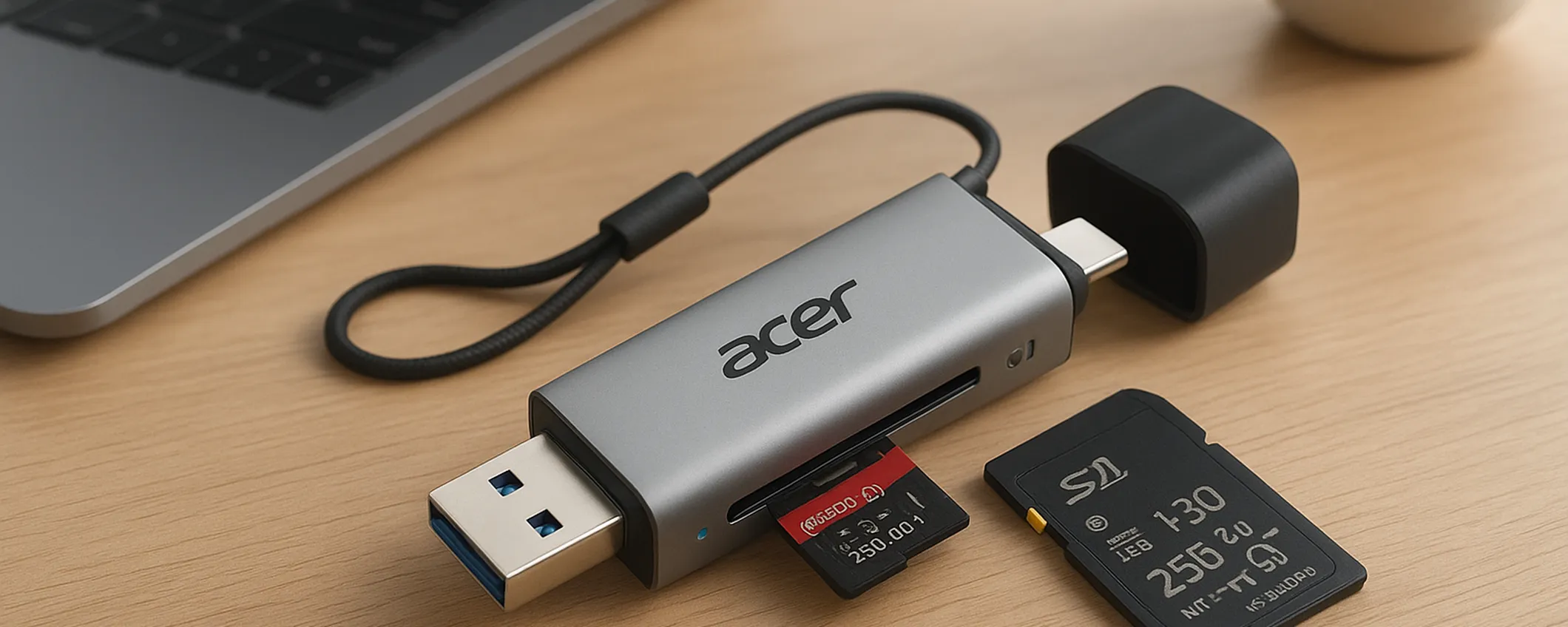 Trasferisci i tuoi file in un lampo: il lettore Acer SD a soli 10,99€ su Amazon
