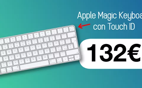 Magic Keyboard con Touch ID, super sconto e disponibilità immediata