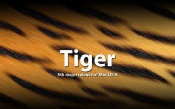 AirPort Extreme Update 2008-001, Apple non dimentica Tiger