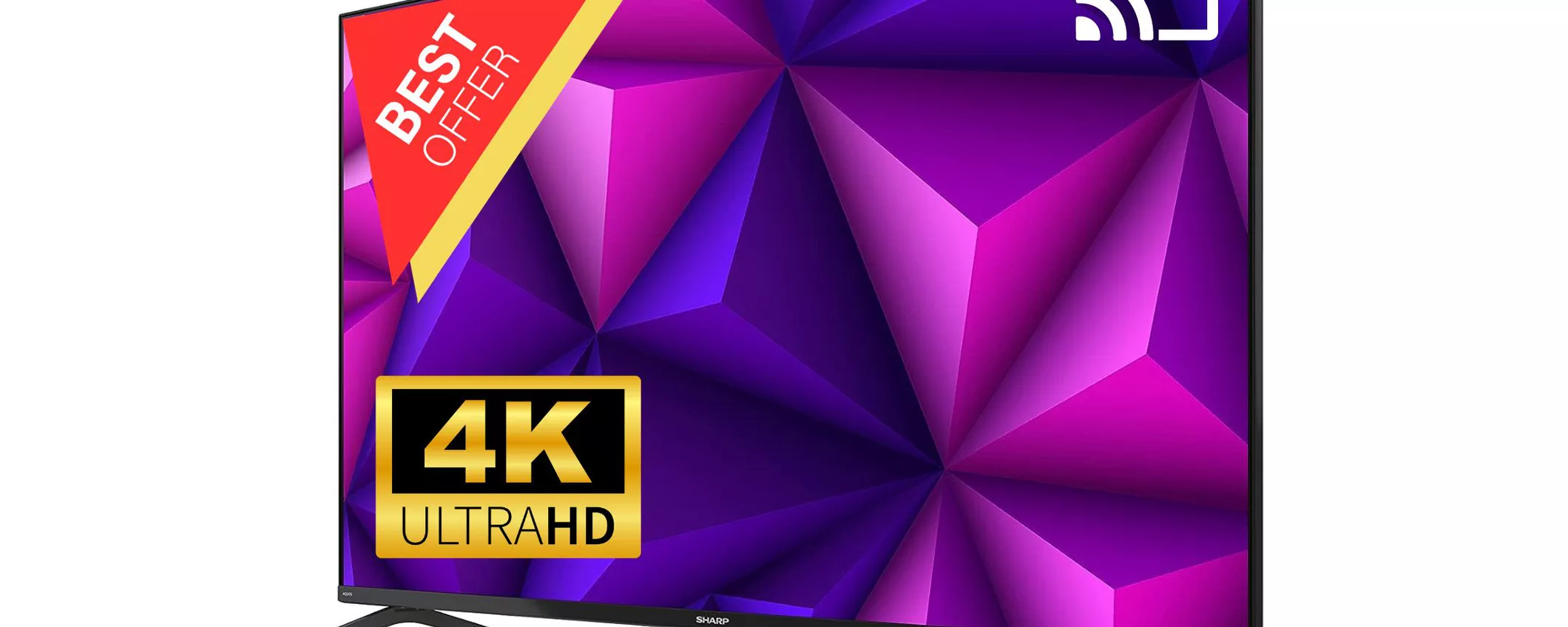 Smart TV 4K UHD Sharp: un GIOIELLO che oggi ti costa ancora meno!