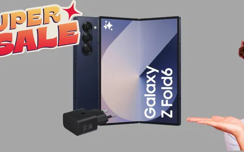 Samsung Galaxy Z Fold6: oggi risparmi più di 550€ con la mega offerta Amazon