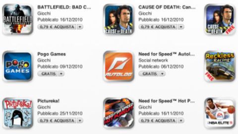 EA Mobile: sconti in App Store