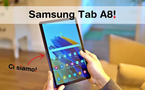 Samsung Galaxy Tab A8: il MIGLIOR tablet Android è tuo a MENO DI 200 EURO