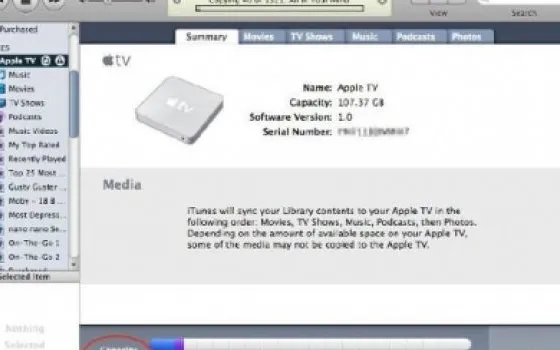 Integrare un HD da 120GB nella Apple Tv