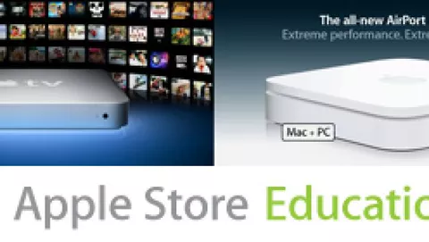 Apple TV e Base Airport sullo Store Educational