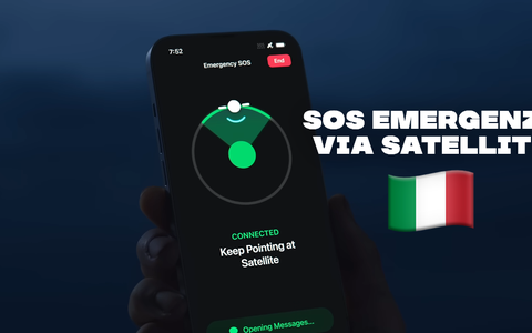 SOS Emergenze via Satellite di iPhone 14 e 14 Pro disponibile in Italia