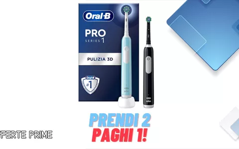 Oral-B Pro Series 1, confezione da 2 a SOLI 49,99€ (prendi 2 paghi 1)
