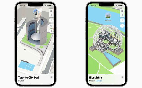 Mappe Apple, Vista 3D disponibile per nuove città