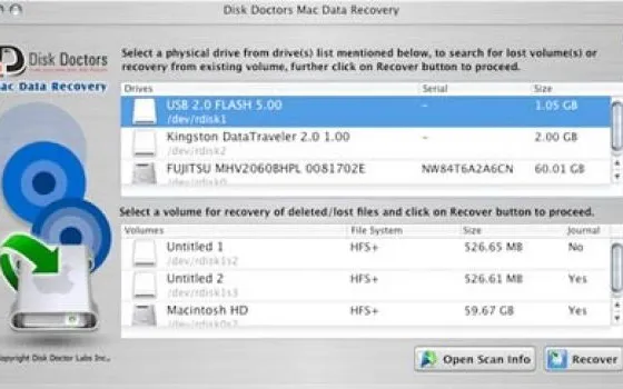 Disc Doctors Mac Data Recovery: il debutto