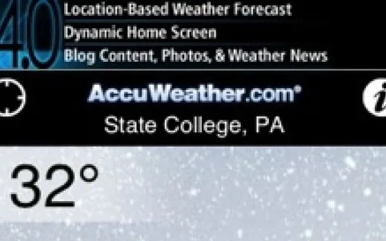 AccuWeather.com: informazioni meteo dettagliate per iPhone