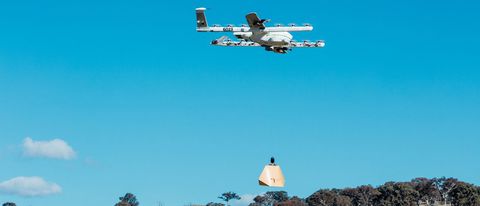Project Wing porta droni e burrito in Australia