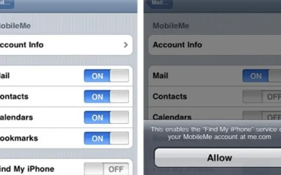 Trovare un iPhone smarrito con iPhone OS 3.0