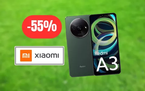 Xiaomi Redmi A3: clamoroso sconto del 55% e prezzo BASSISSIMO, super promozione eBay