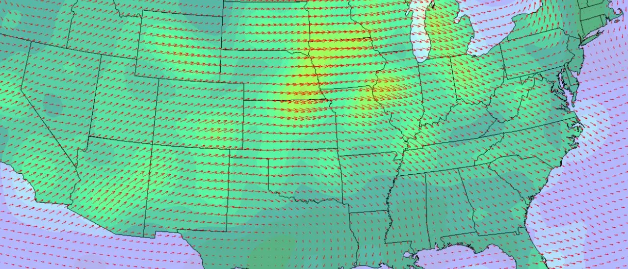Windflow, misurare il vento con gli aerei