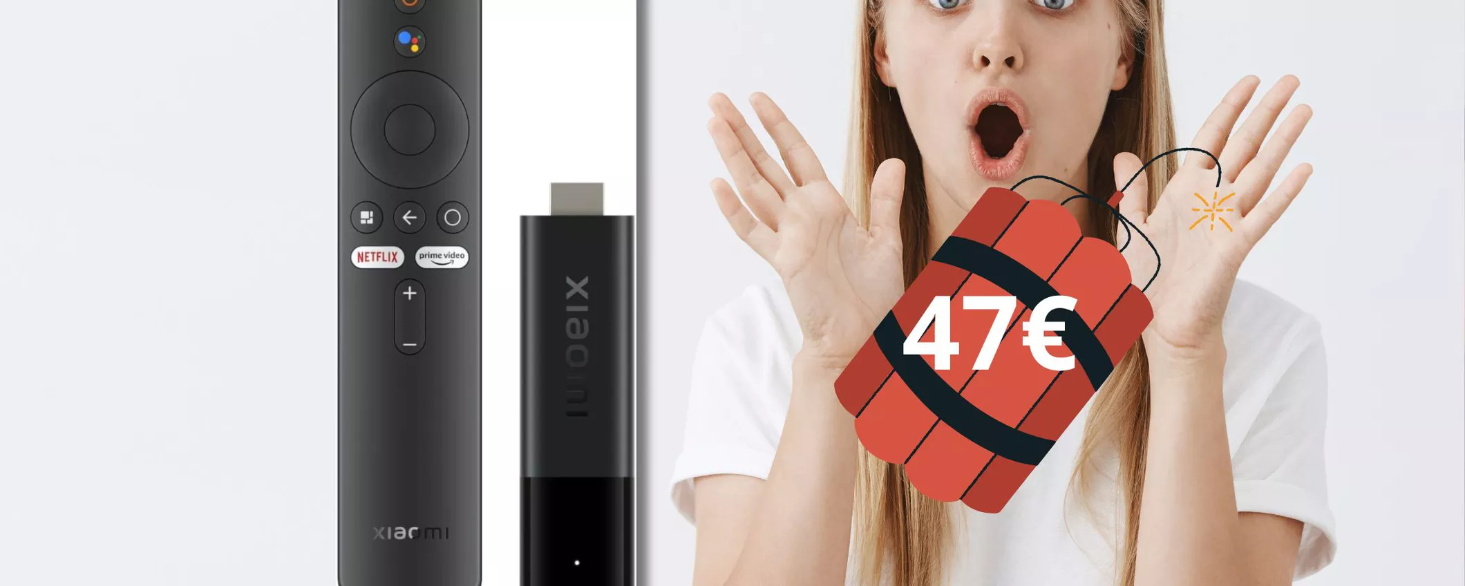 Trasforma il tuo televisore in una smart tv con questa Tv stick Xiaomi in OFFERTA!