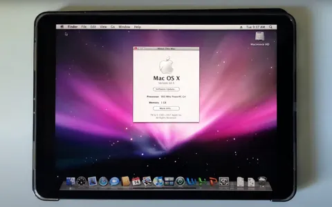 OS X Leopard gira su iPad Pro, l'incredibile video
