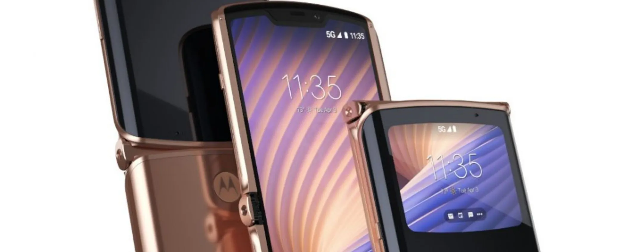 Motorola studia un flip phone singolare per contrastare Samsung