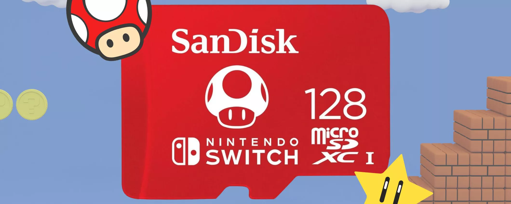 SanDisk 128GB per Nintendo Switch: Indispensabile per Ogni Gamer!